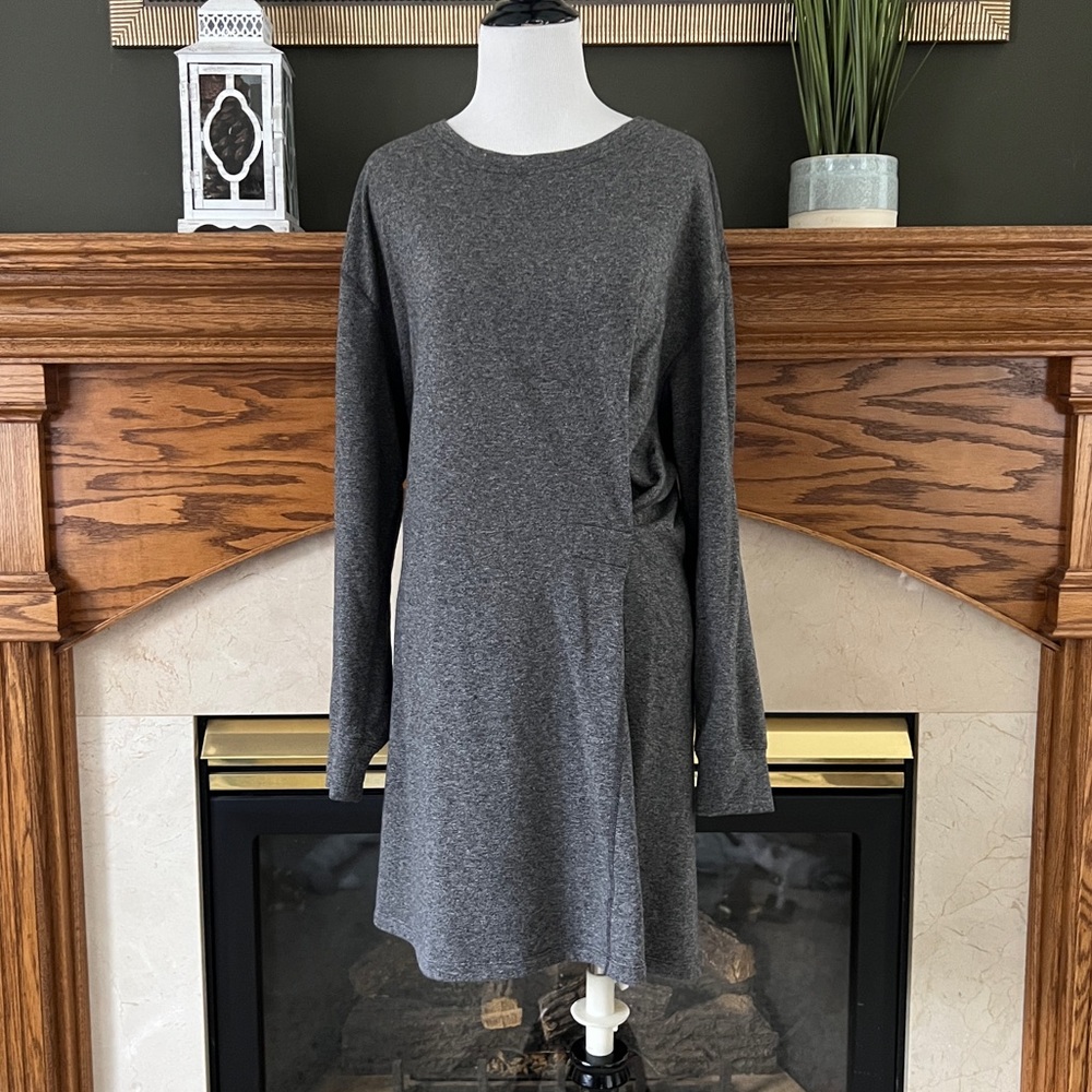 Cabi Women's Obsidian Crew Neck Long Sleeve Pullover Mini Dress Sz. L - Picture 3 of 13